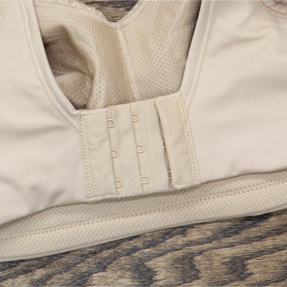 NEW Playtex Womens 18 Hour Bounce Control Wireless Bra US4699 Taupe Brown 36DD - Picture 4 of 5